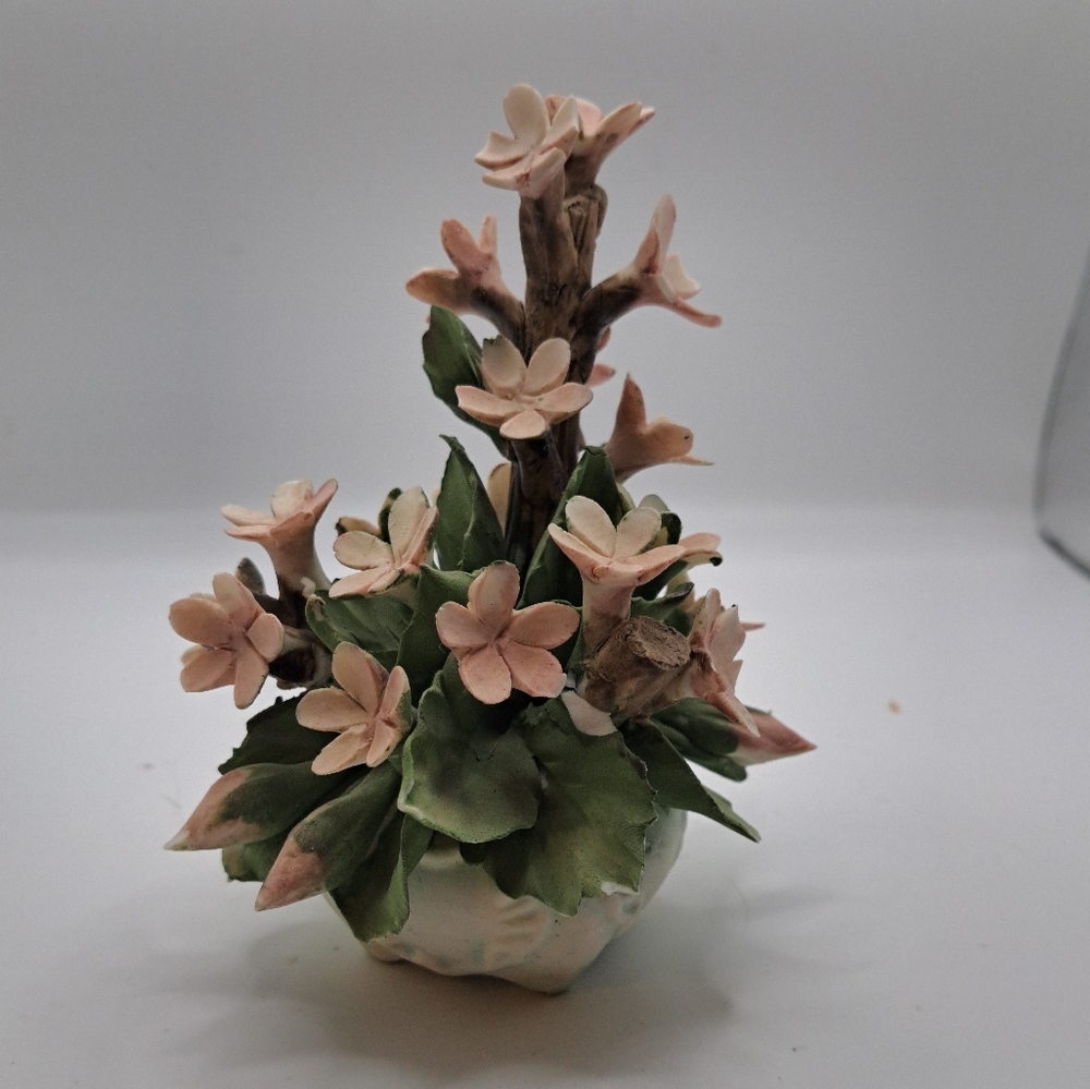 Capidomonte Italy Blossoming Tree- AS IS - Picture 9 of 9